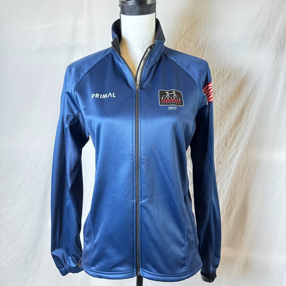 Primal Cycling Jacket Mens SM Sea Otter Classic 2017 Navy Blue Limited Edition